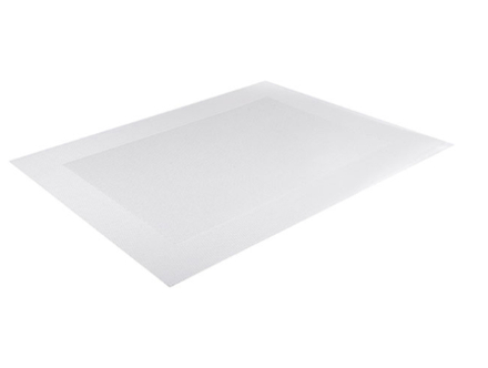 Настольная подкладка; поливинилхл. L=46, B=33см; прозр., белый 03200755