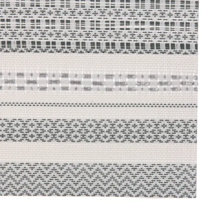 Салфетка на стол 45*30см плетеная «Полосы» олива