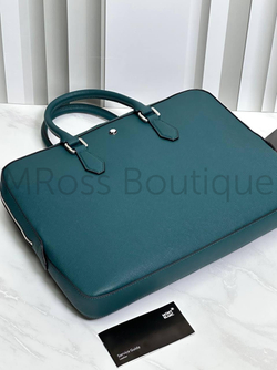 Montblanc Sartorial Мужской портфель бирюзовый
