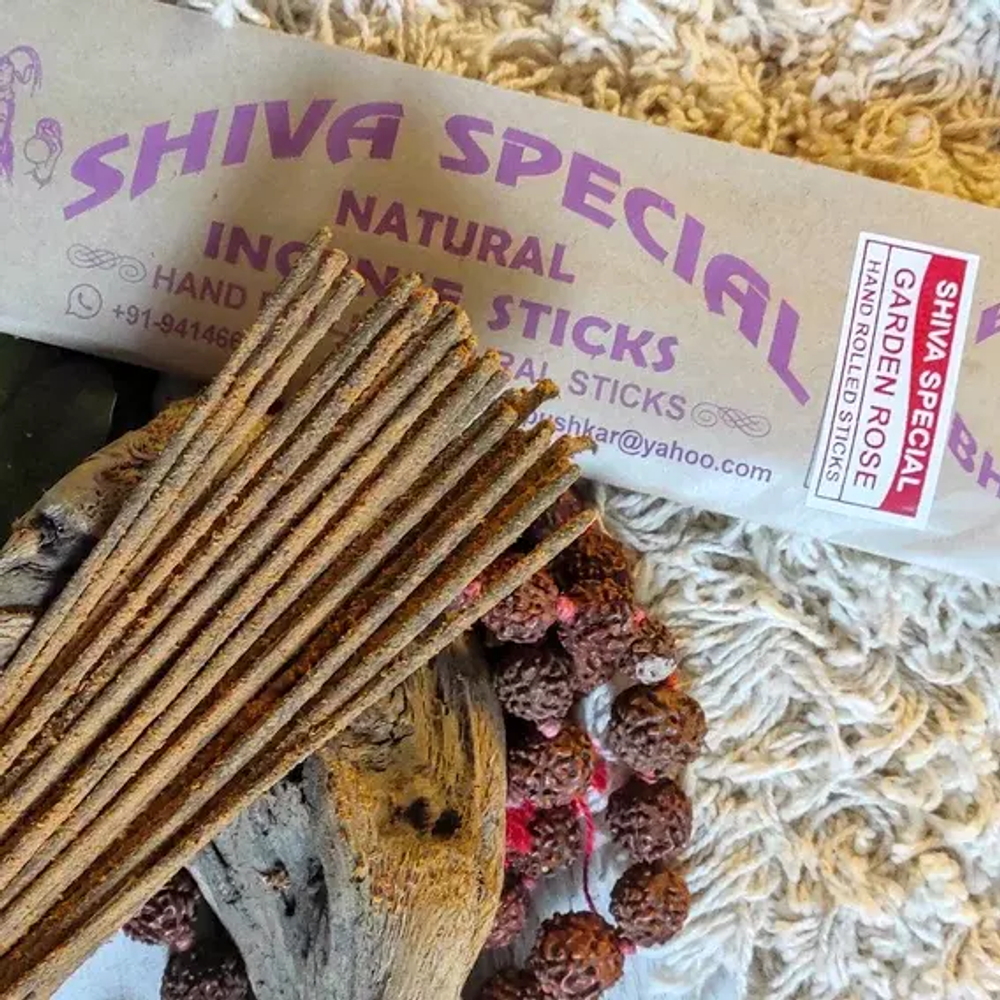 GARDEN ROSE индийские благовония-палочки (Shiva Special)