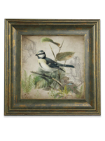 Картина на стену для интерьера на холсте в раме "Птицы" 29*29 см