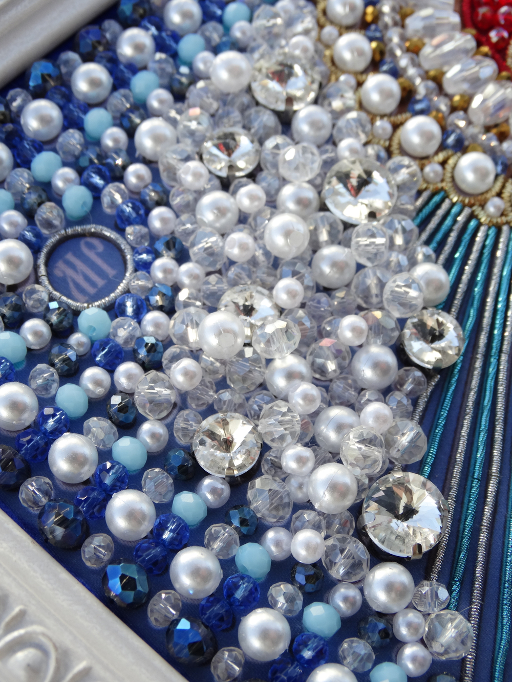 Принт-И22 Ткань с нанесенной авторской схемой Покров Пресвятой Богородицы