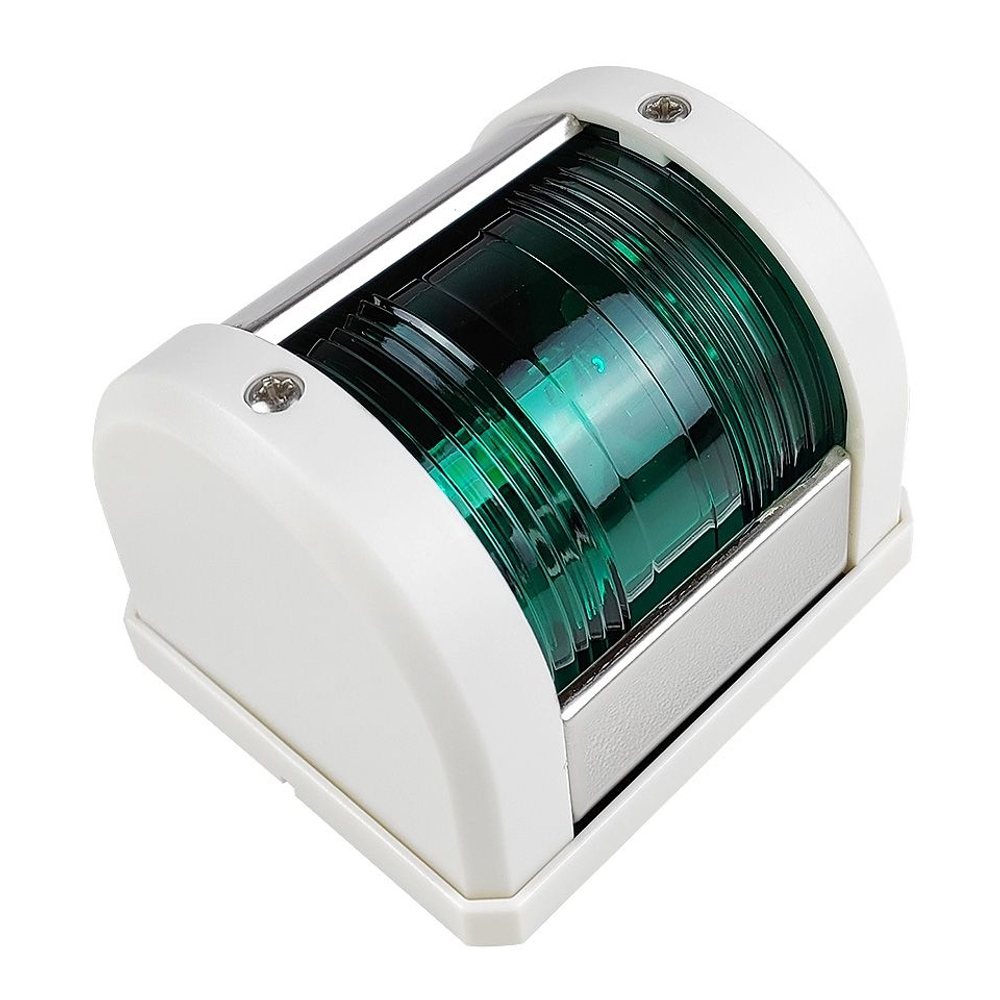 Бортовой Навигационный огонь светодиодный красный, белый корпус (10269212)