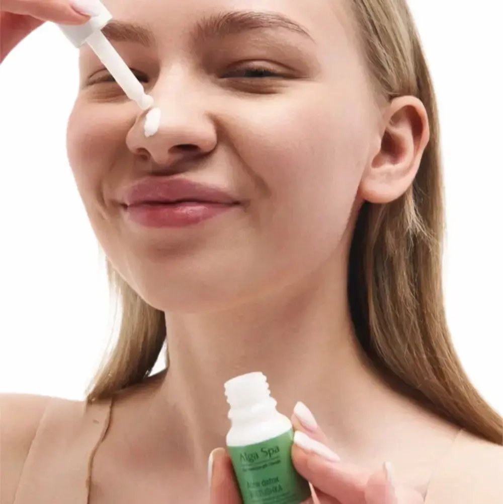 Экспресс суспензия Alga Spa для жирной и проблемной кожи «Acne detox BOLTUSHKA», 10мл