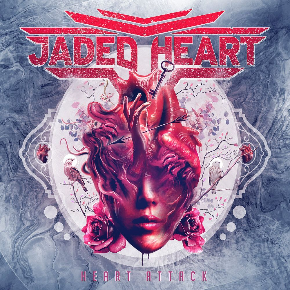 JADED HEART - Heart Attack 2022, музыкальный лицензионный компакт диск