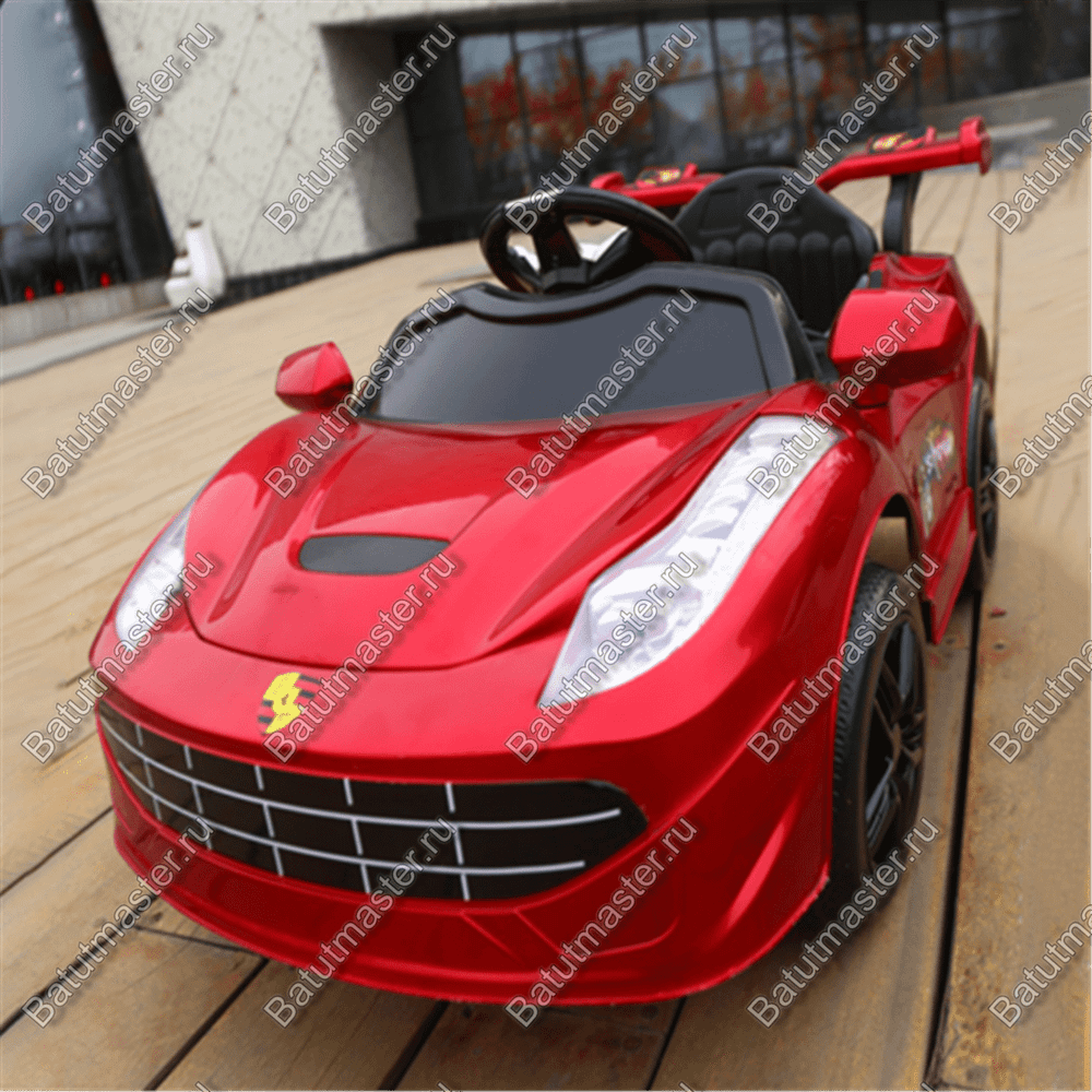 Детский электромобиль "Ferrari" красный, стандартная комплектация