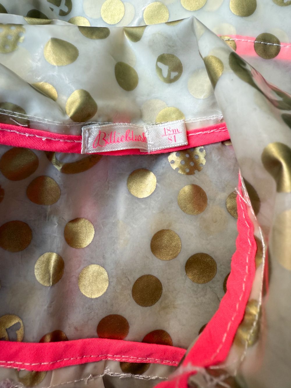 Плащ-дождевик Billiblush, 80