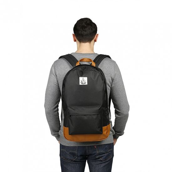 Рюкзак ЯКОРЬ Бот II ранга Индиго / черный кожзам