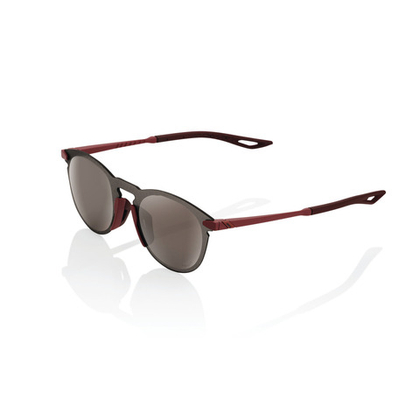 Спортивные очки 100% LEGERE ROUND - Soft Tact Crimson - HiPER Silver Mirror Lens