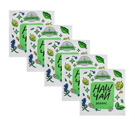 Д/кружки Наш чай Релакс 5 шт., ТМ ТРАВЫ ГОРНОГО КРЫМА
