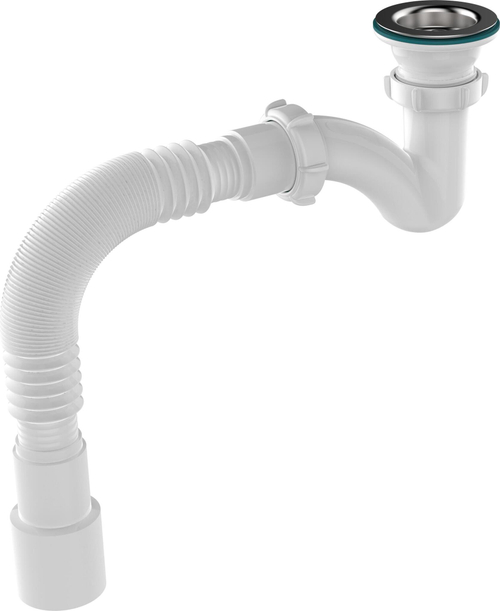 СИФОН ДЛЯ ДУШЕВОГО ПОДДОНА УЗКИЙ ПРЯМОТОЧНЫЙ 1 1/2Х40 AQUANT 40Х40/50