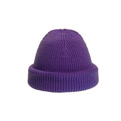 Шапка ТАЙНА Beanie Short, фиолетовый