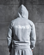 ZIP HOODIE "-5LUV5"