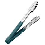 Щипцы универсальные 30 см. нерж. зеленая ручка MGsteel /1/120/