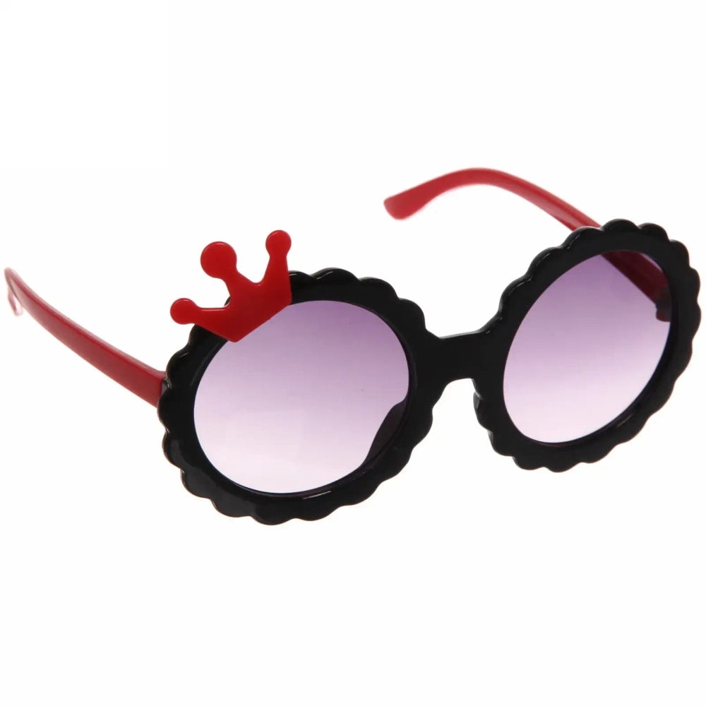 Очки солнцезащитные детские «Sunshine», корона, микс цветов