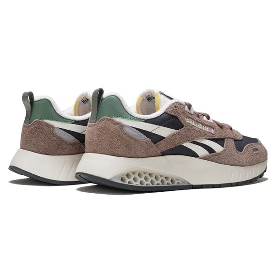 reebok Classic Leather Беговые кроссовки Низкие Коричнево-черные Унисекс