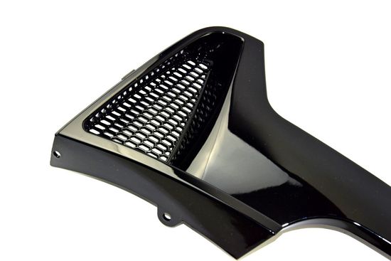 Диффузор заднего бампера глянцево - черный V.3 для BMW 4 F32 F33 F36 2013-2020 Coupe Cabrio Gran Coupe