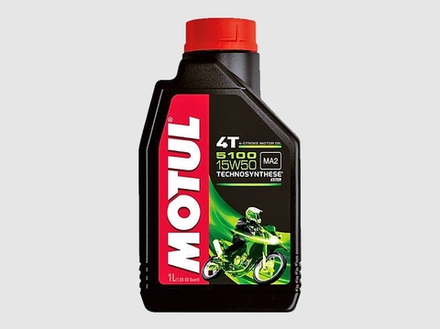Масло 4т 15w50 полусин Motul 5100 1л