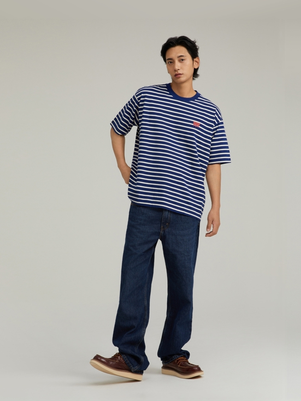 Мужские свободные прямые джинсы Levi's 565 Loose Straight A7221-0011