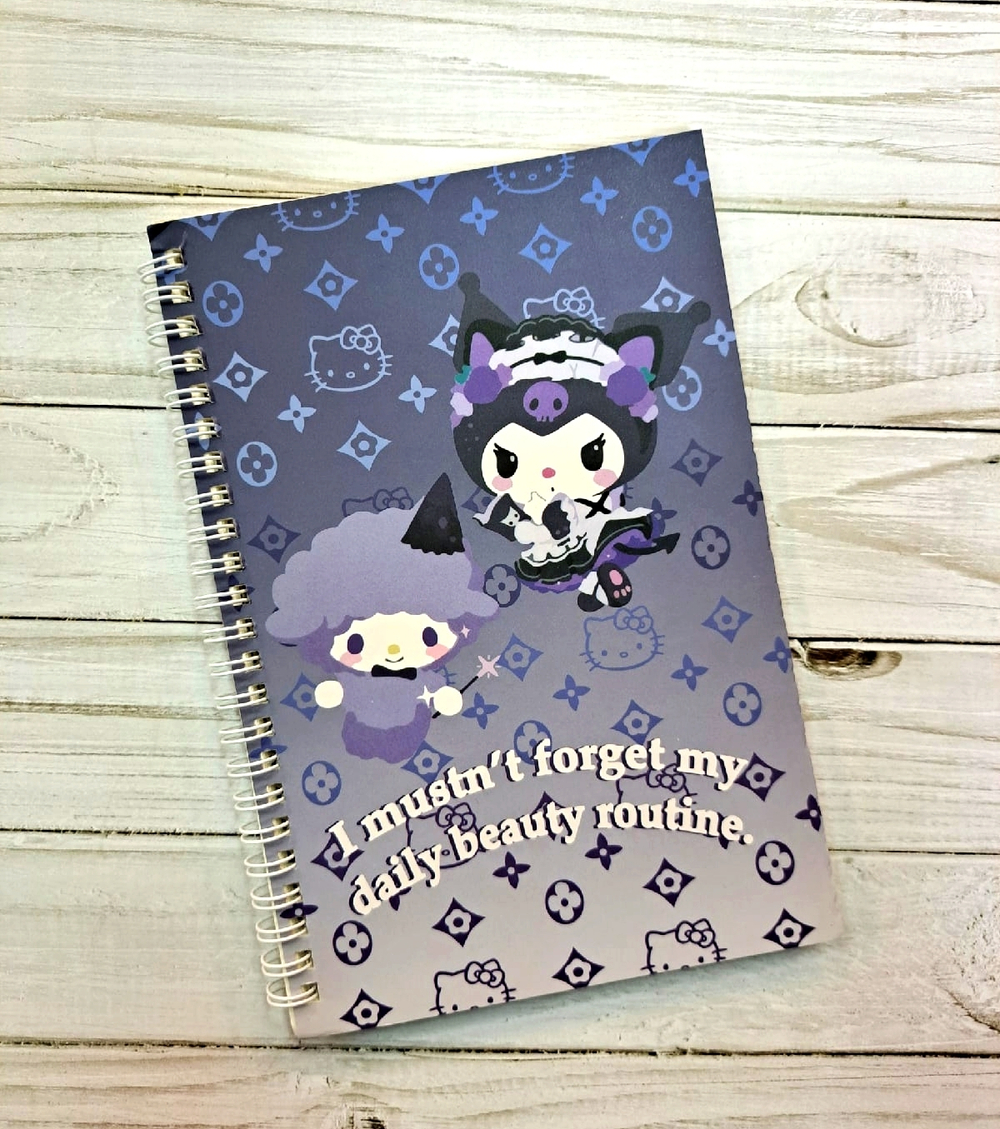 Тетрадь в линейку "Kuromi", 60 л.