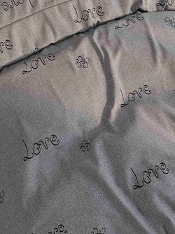 Наволочка комплект 2шт поплин Сказка "Lovecats (компаньон)" 50x70 см на молнии