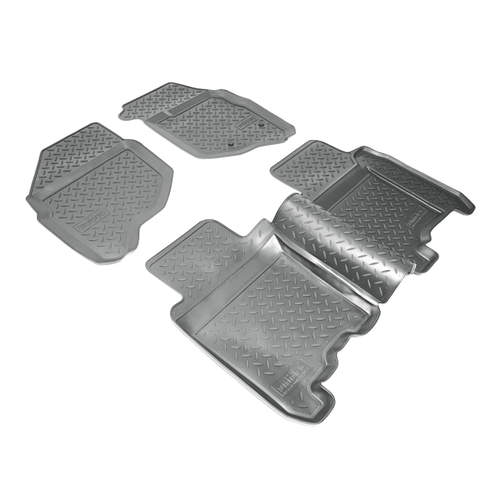 Ковры в салон Norplast/Unidec для Honda Fit в кузове GD (2001-2008)Полиуретан, арт.NPL-Po-30-20-G