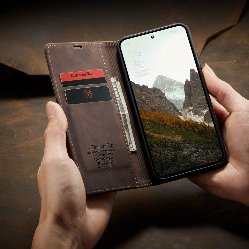 Чехол-книжка CaseMe Matte OPPO Reno 13 global