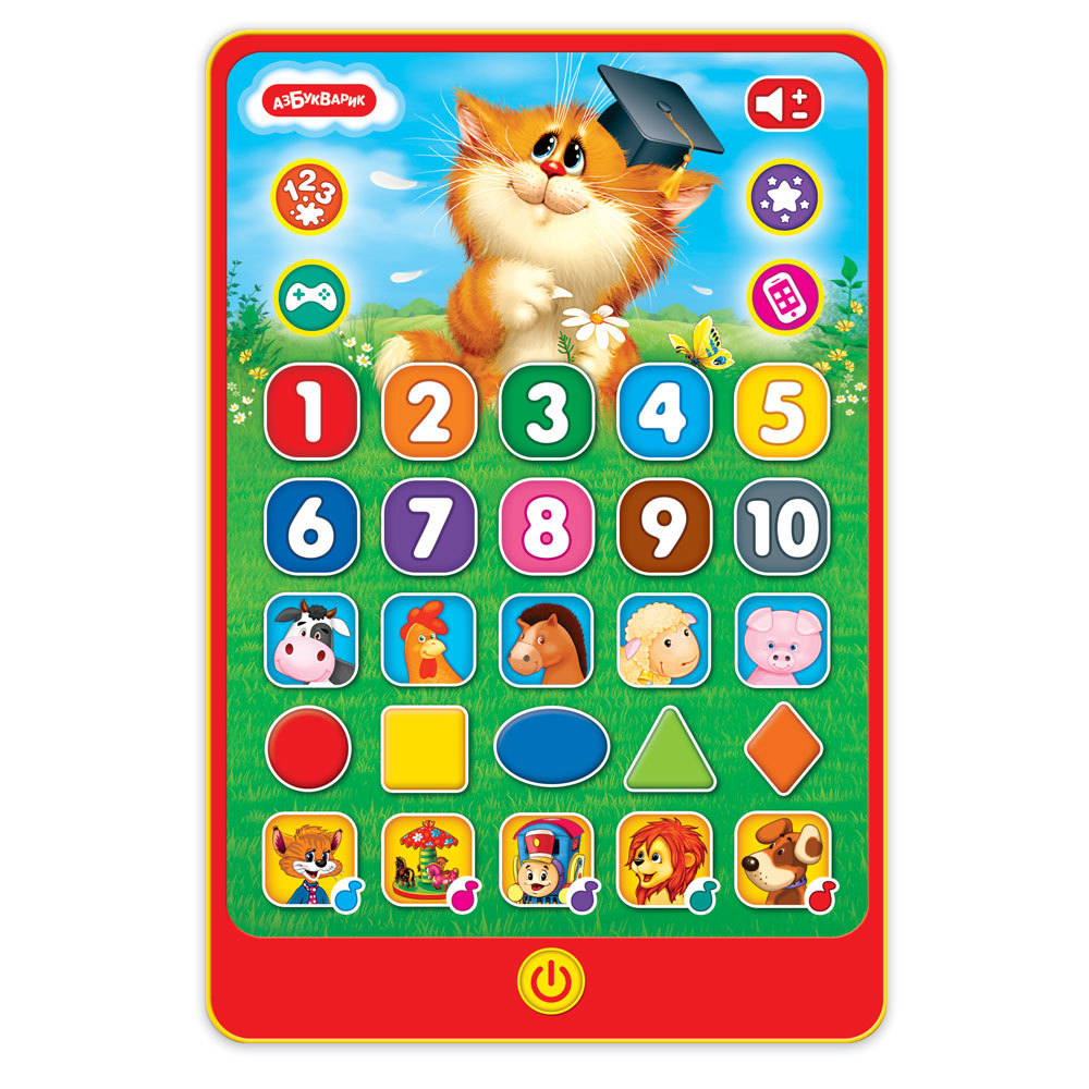 Веселые знания (игровой планшетик)/Букстар/КН. 4680019281513
