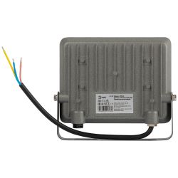 Прожектор светодиодный уличный ЭРА PRO LPR-063-0-65K-050 50Вт 6500K КСС Г 90° IP65 серый поликарбонат гарантия 3 года