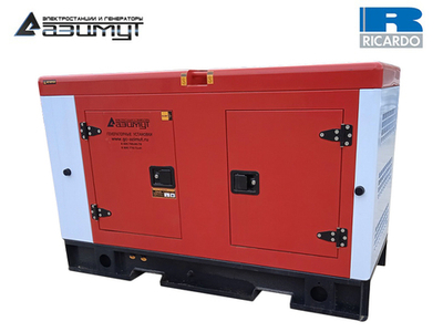 Дизельный генератор Азимут АД-20С-230-1РКМ19 Ricardo однофазный в кожухе