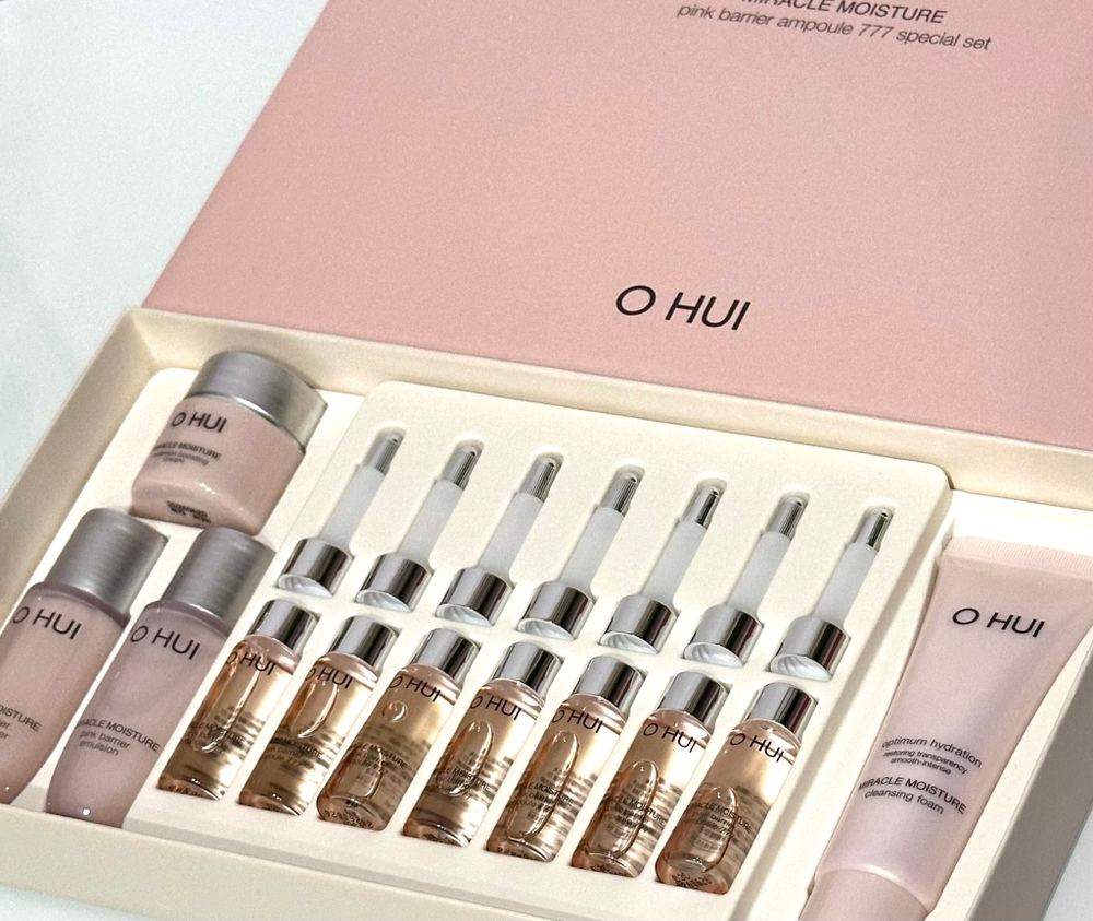 O HUI MIRACLE MOISTURE Pink Barier Ampoule