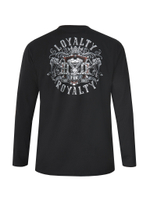 Лонгслив LOYALTY FOR ROYALTY, черный