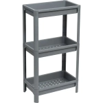 Этажерка VIKEA широкая 3-х ярусная (серый)