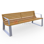 Скамейка Брюссель Line с подлокотниками