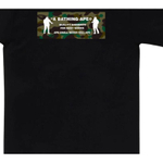 A Bathing Ape 1st Camo Army Name Tee черный зеленый