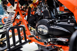 MOTAX ATV T-Rex Super LUX 125 сс Черно/оранжевый