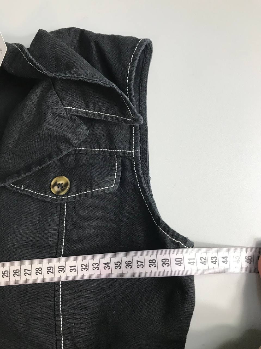 Платье с контрастной строчкой, визуально на 42/44 размер