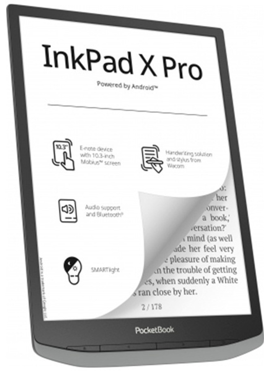 Электронная книга POCKET BOOK PB1040D-M-WW серый