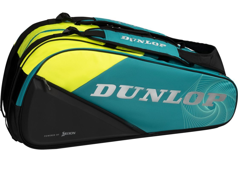 Сумка теннисная Dunlop D Tac SX-Performance 12 RKT - разноцветный