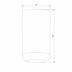 Накладной светильник Elektrostandard Onde a064194