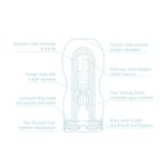 Мастурбатор Tenga Cool Edition Original Vacuum Cup