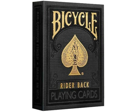 Карты Premium Bicycle Black & Gold Rider Back