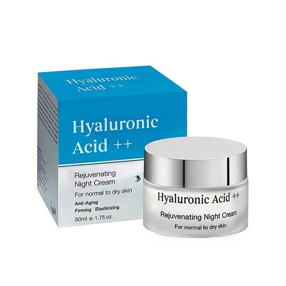 Омолаживающий ночной крем Chic++ Hyaluronic Acid Rejuvenating Night Cream 50мл
