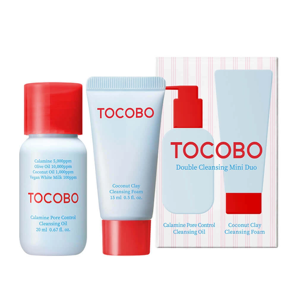 Набор миниатюр для двойного очищения Tocobo Double Cleanser Mini Duo 15 ml+20 ml