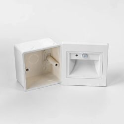 Citilux Скалли CLD005KS0 Встраиваемый светильник с датчиком движения Белый