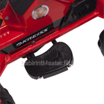 Детский Kreiss трактор с прицепом, красный, 6V