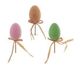 GAEM Изделие декоративное (вставка) "Яйцо пасхальное" (3,5*5,5) (блок 12 шт), L4 W4 H25 см, 3в.