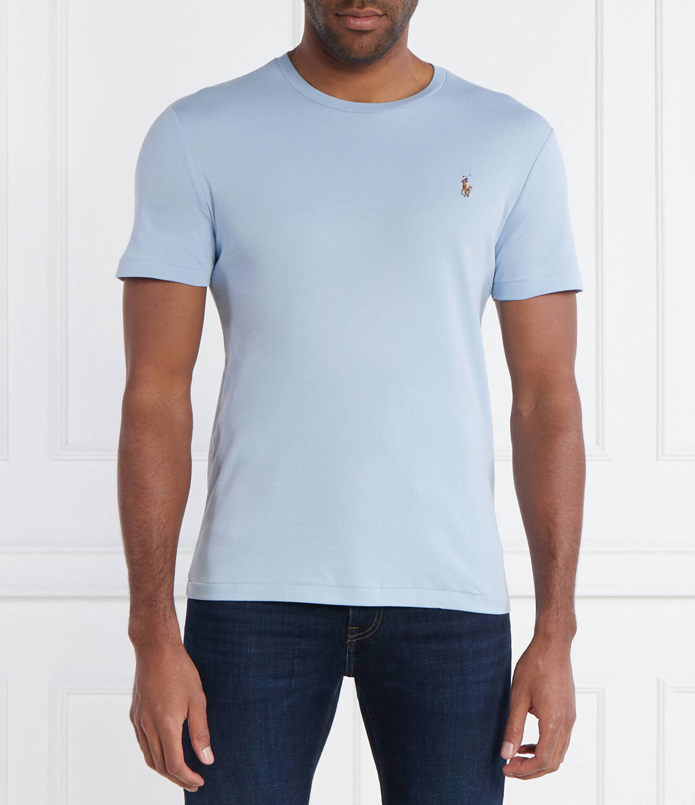 Футболка POLO RALPH LAUREN - голубой(710740727)