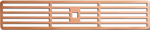 Декоративная решётка для варочных панелей Kuppersbusch ZUB 99094 Copper