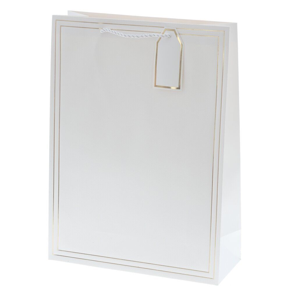 GAEM Пакет подарочный L (бумага 210г/м2, блок 12шт), L31 W12 H42 см, 10в.